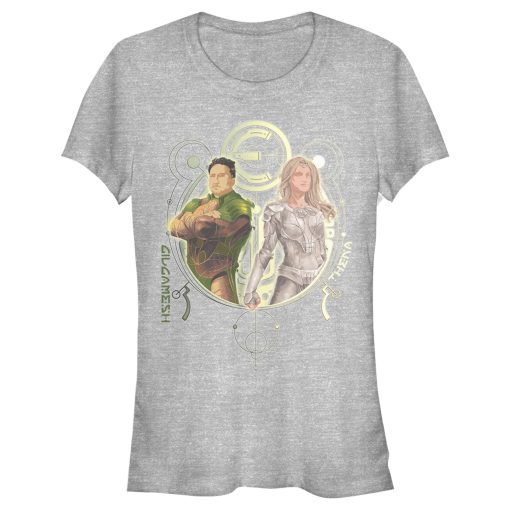 Junior’s Marvel Eternals Gilgamesh and Thena Duo T-Shirt