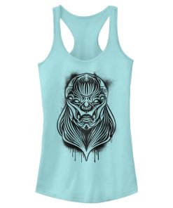 Junior’s Marvel Eternals Kro Spray Paint Racerback Tank Top