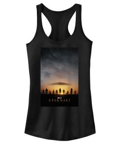 Junior’s Marvel Eternals Movie Poster Racerback Tank Top