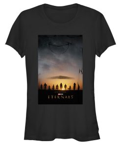 Junior’s Marvel Eternals Movie Poster T-Shirt