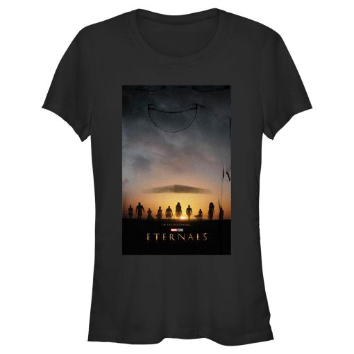 Junior’s Marvel Eternals Movie Poster T-Shirt