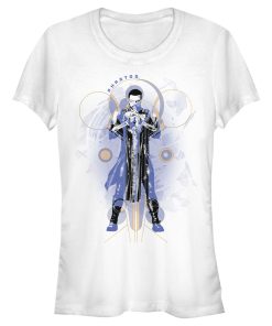 Junior’s Marvel Eternals Phastos Circles T-Shirt