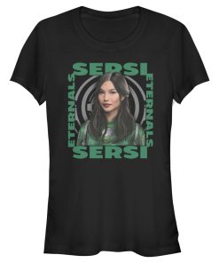Junior’s Marvel Eternals Sersi Hero Box T-Shirt