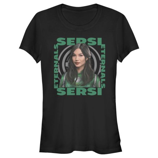 Junior’s Marvel Eternals Sersi Hero Box T-Shirt