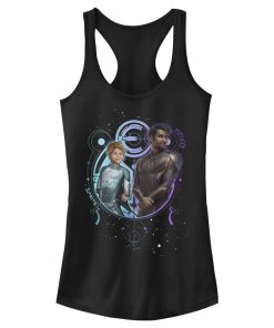 Junior’s Marvel Eternals Sprite and Kingo Duo Racerback Tank Top