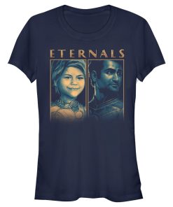 Junior’s Marvel Eternals Sprite and Kingo T-Shirt