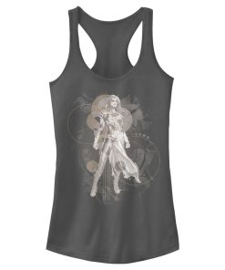 Junior’s Marvel Eternals Thena Circles Racerback Tank Top