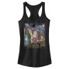 Junior’s Marvel Eternals Watercolor Poster Racerback Tank Top