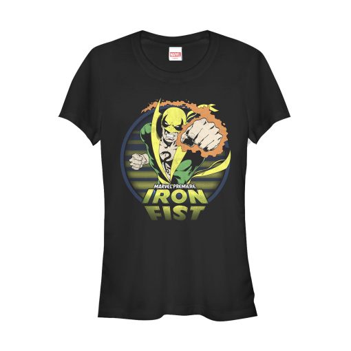 Junior’s Marvel Iron Fist Premiere T-Shirt