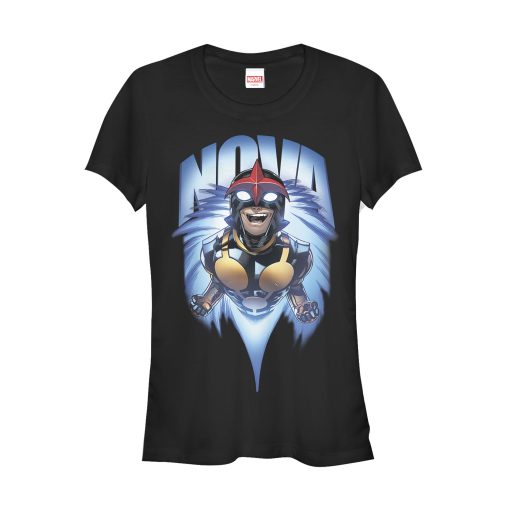 Junior’s Marvel Nova Flight T-Shirt