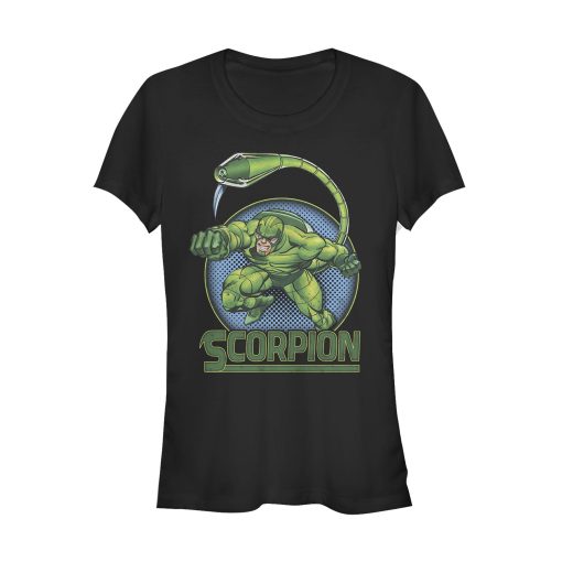 Junior’s Marvel Scorpion Attack T-Shirt