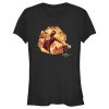 Junior’s Marvel Spider-Man No Way Home Gold Web Shot T-Shirt