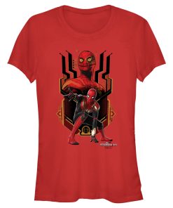 Junior’s Marvel Spider-Man No Way Home Integrated Suit T-Shirt