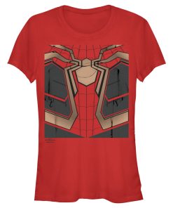 Junior’s Marvel Spider-Man No Way Home Iron Suit T-Shirt