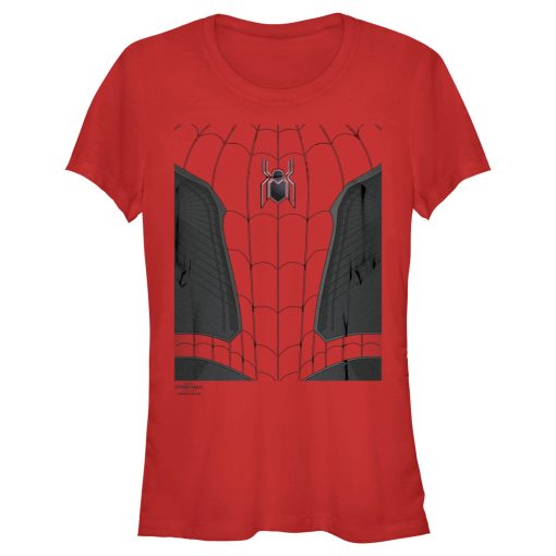 Junior’s Marvel Spider-Man No Way Home New Suit T-Shirt