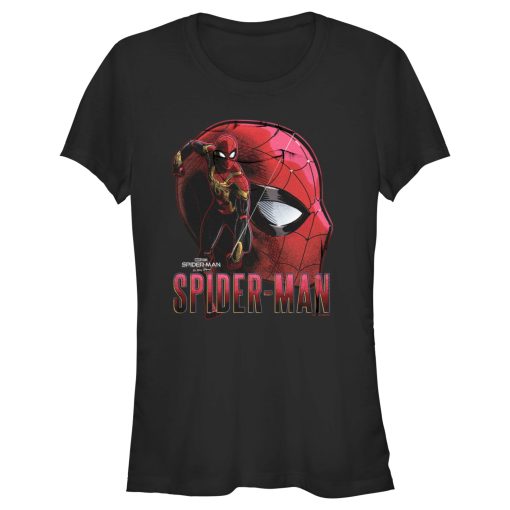 Junior’s Marvel Spider-Man No Way Home Profile T-Shirt