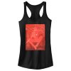 Junior’s Marvel Spider-Man No Way Home Red Poster Racerback Tank Top