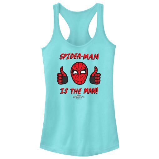 Junior’s Marvel Spider-Man No Way Home The Man Racerback Tank Top