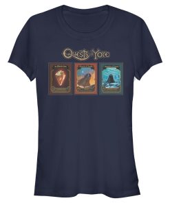 Junior’s Onward Quests of Yore Playing Cards T-Shirt