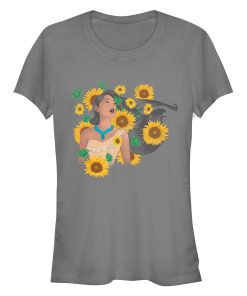 Junior’s Pocahontas Sunflowers T-Shirt