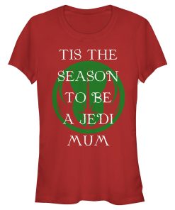 Junior’s Star Wars Christmas Jedi Mum T-Shirt