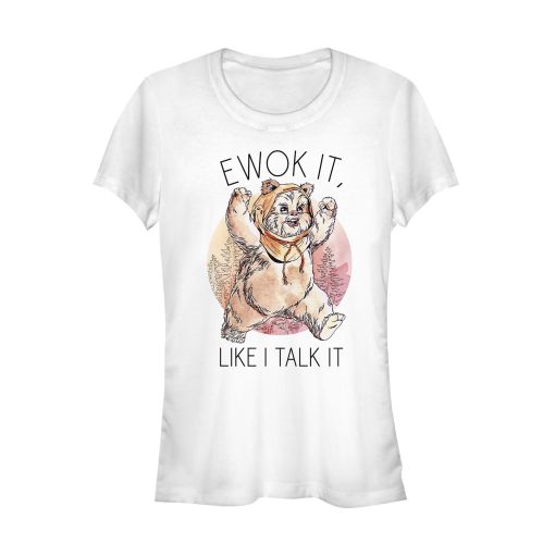 Junior’s Star Wars Ewok It, Like I Talk It T-Shirt