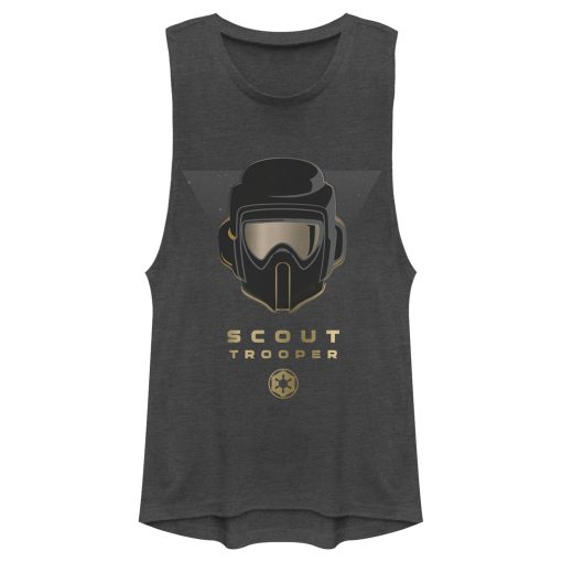 Junior’s Star Wars Jedi Fallen Order Scout Trooper Helmet Festival Muscle Tee