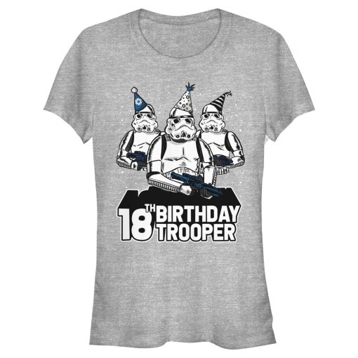 Junior’s Star Wars Stormtrooper Party Hats Trio 18th Birthday Trooper T-Shirt