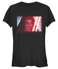 Junior’s Star Wars The Rise of Skywalker Dark Rey Your Fight T-Shirt