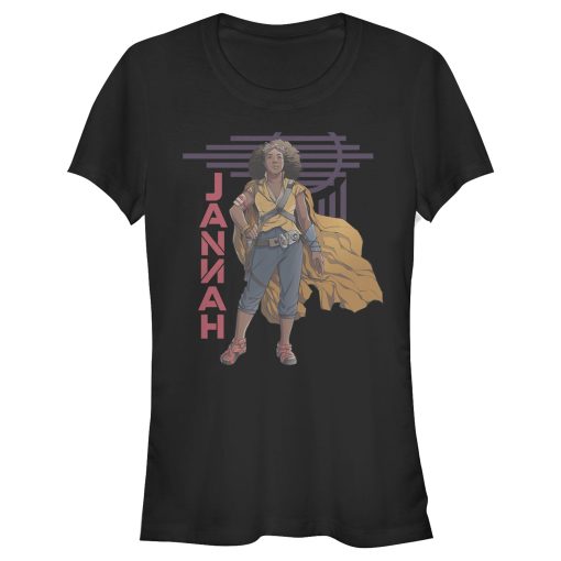 Junior’s Star Wars The Rise of Skywalker Jannah Pose T-Shirt