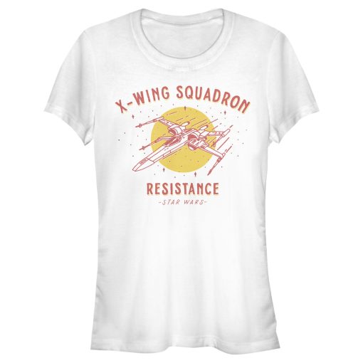 Junior’s Star Wars The Rise of Skywalker X-Wing Squadron T-Shirt