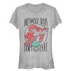 Junior’s The Little Mermaid Ariel Hair Don’t Care T-Shirt