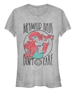 Junior’s The Little Mermaid Ariel Hair Don’t Care T-Shirt