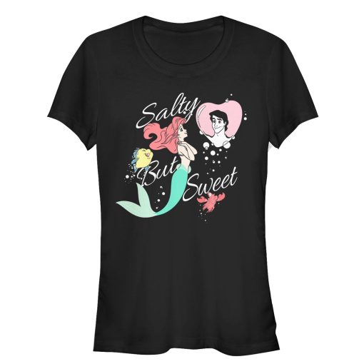 Junior’s The Little Mermaid Salty and Sweet T-Shirt