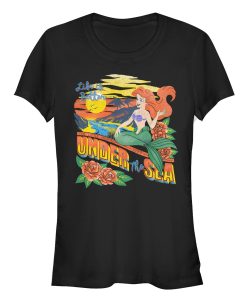 Junior’s The Little Mermaid Tropical Life T-Shirt