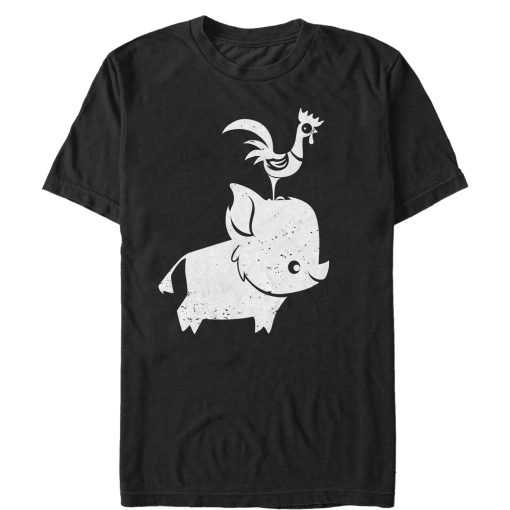 Men_s Moana Pua Hei Hei Silhouette T-Shirt