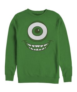 Men_s Monsters Inc Mike Wazowski Eye Sweatshirt