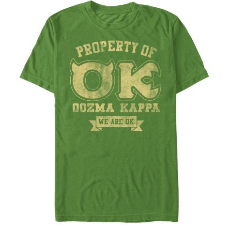 Men_s Monsters Inc Property of Oozma Kappa Fraternity T-Shirt