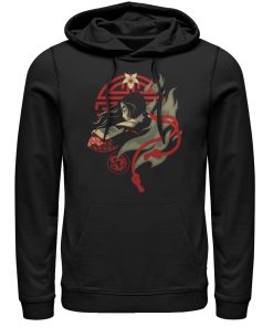 Men_s Mulan Warrior Icons Pull Over Hoodie
