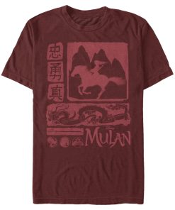Men_s Mulan Watercolor Scrolls T-Shirt