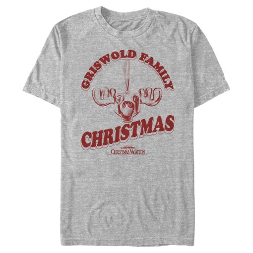 Men_s National Lampoon_s Christmas Vacation Griswold Family Moose T-Shirt