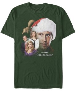 Men_s National Lampoon_s Christmas Vacation Griswold Family Portrait T-Shirt