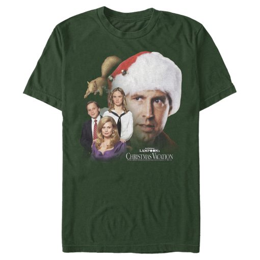 Men_s National Lampoon_s Christmas Vacation Griswold Family Portrait T-Shirt