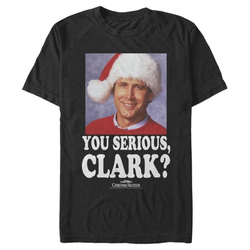 Men_s National Lampoon_s Christmas Vacation You Serious, Clark T-Shirt