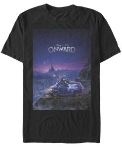 Men_s Onward Classic Movie Poster T-Shirt