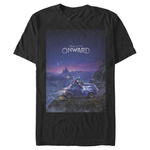 Men_s Onward Classic Movie Poster T-Shirt