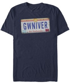 Men_s Onward GWINIVER License Plate T-Shirt