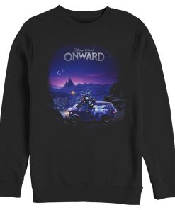 Men_s Onward Movie Sunset Poster Sweatshirt