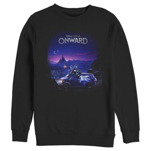 Men_s Onward Movie Sunset Poster Sweatshirt