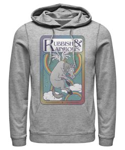 Men_s Onward Rubbish & Rainbows Playing Card Pull Over Hoodie